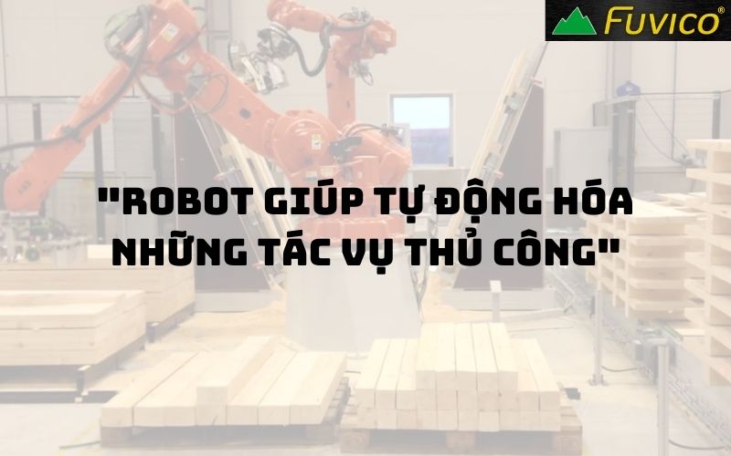 cho thuê robot gắp ván