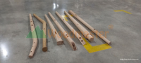 Máy Phay Mộng Âm Cnc 4 Trục 16 Dao  Dài 1,6m, Kẹp Xoay 90 Độ Lật Mặt Phôi 8612