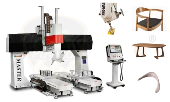 MÁY GIA CÔNG CNC 5 TRỤC THAY DAO TỰ ĐỘNG PRO MASTER T4 (5 AXIS)