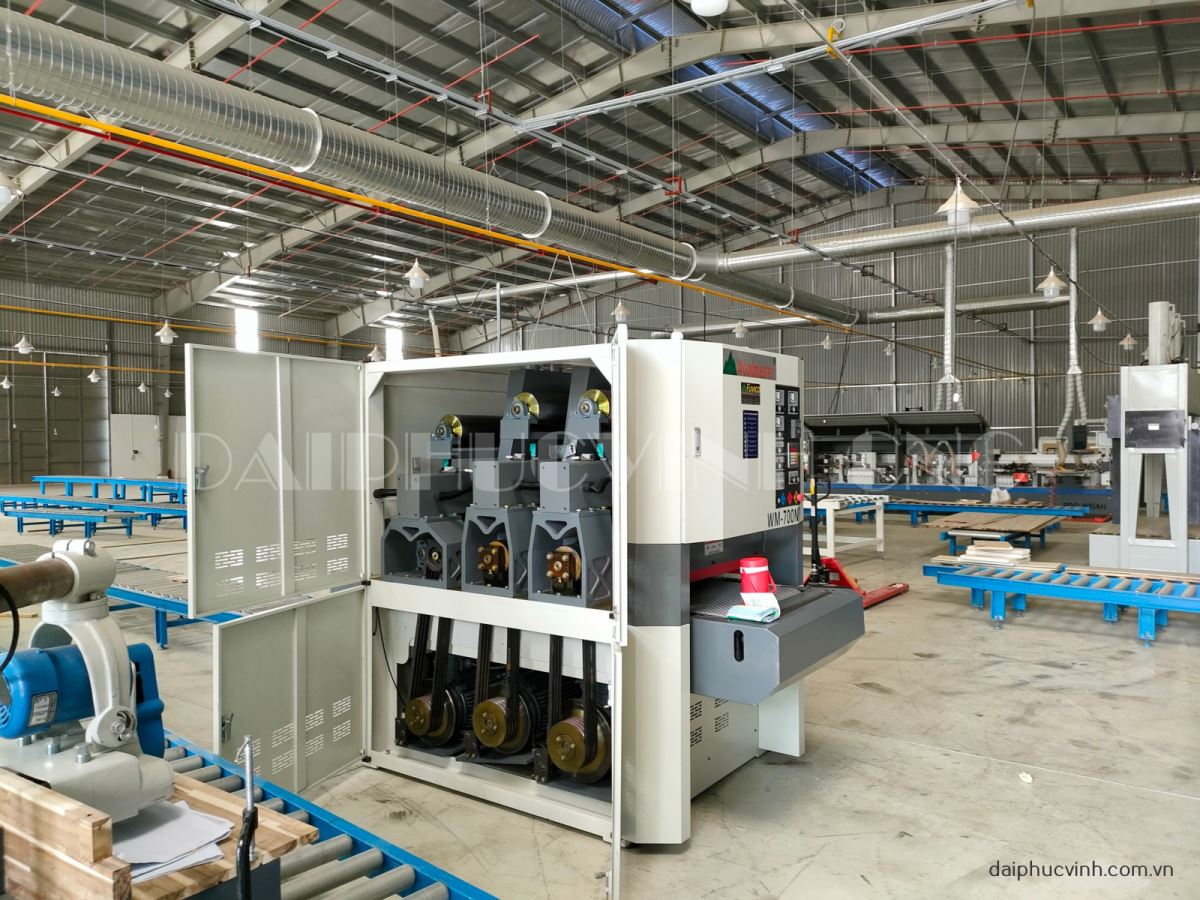 MÁY CHÀ NHÁM THÙNG TRỤC BÀO 3 TRỤC 700MM 7280