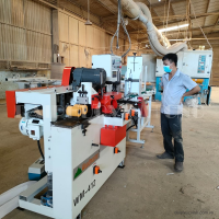 MÁY BÀO 4 MẶT MINI  4 TRỤC DAO 8090
