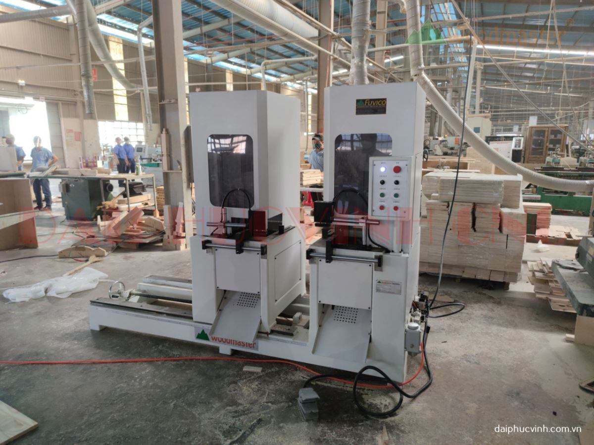 MÁY CẮT GÓC 90 độ 2 Đầu 8197
