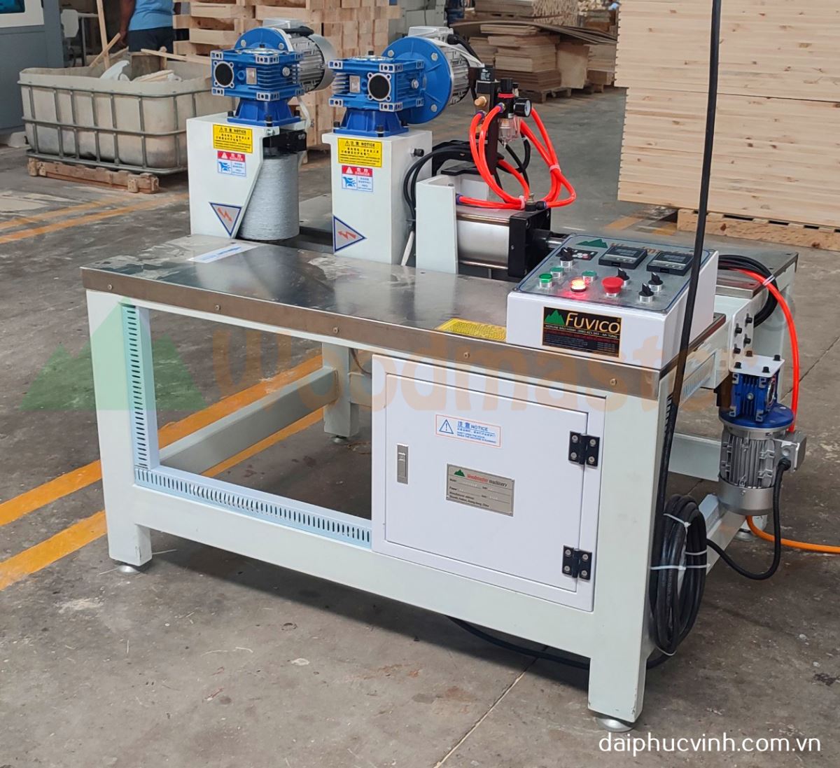 MÁY ÉP VÂN GỖ 2 CẠNH ĐỨNG 600MM 8871