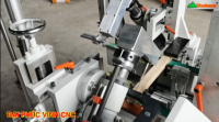 Máy khoan xéo 2 đầu tự đông xử lý được phôi ngắn 8968