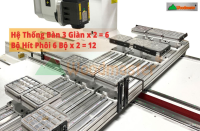 MÁY PHAY CNC 3D 1 ĐẦU THAY DAO TỰ ĐỘNG BÀN KÉP 8442