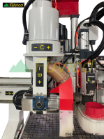 MÁY PHAY CNC TRUNG TÂM + TRỤC CƯA XOAY 5 TRỤC 9735