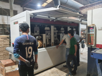 Máy chà nhám chổi thùng 7 trục 1250mm 5234