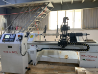 Máy tiện gỗ chà nhám CNC Woodmaster tự động nạp phôi 5782
