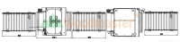 MÁY CHÀ NHÁM THÙNG 1300MM 2 MẶT 2 TRỤC 6000