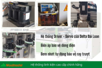 MÁY CƯA LỌNG CNC 2400mm Woodmaster 9733