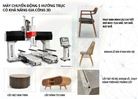 MÁY PHAY CNC 3D 5 TRỤC 2 BÀN TẢI NẶNG (4 trục dao) 11291