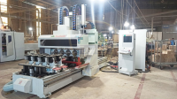 MÁY PHAY CNC 4 TRỤC 16 DAO KẸP XOAY 180 ĐỘ gia công 5 mặt phôi 11189