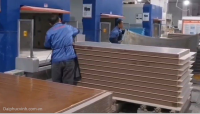 MÁY ÉP CỬA, LAMINATE TỰ ĐỘNG 2500MM 9420