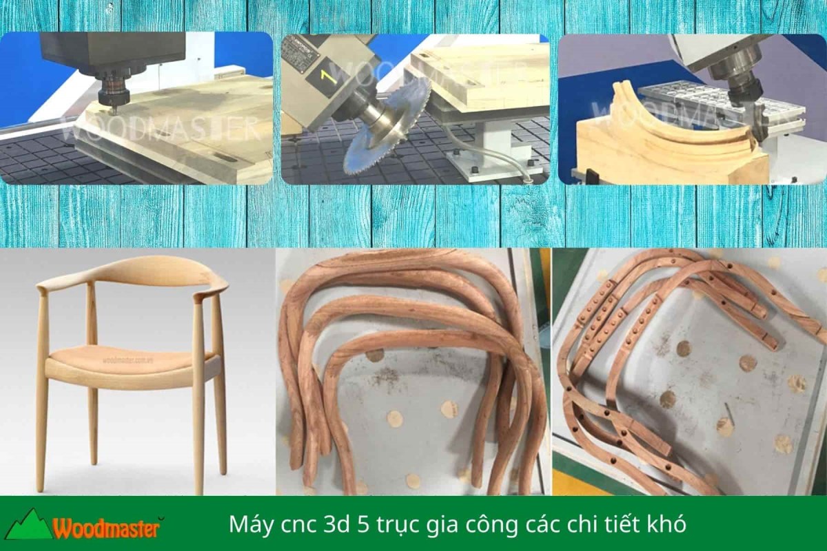 MÁY CNC TRUNG TÂM 3D 5 TRỤC 2 BÀN THAY DAO TỰ ĐỘNG PRO-MASTER-T3 AP 6227
