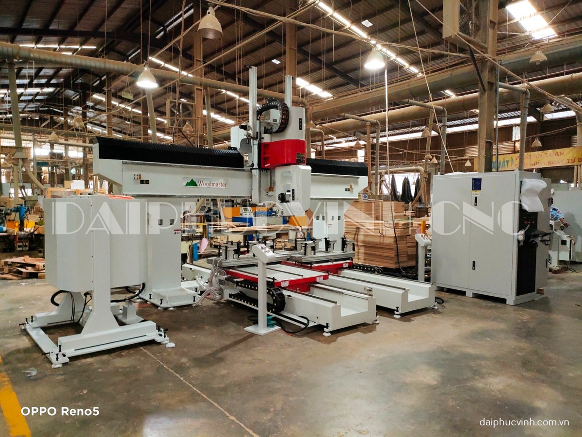 MÁY CNC TRUNG TÂM 3D 5 TRỤC 2 BÀN THAY DAO TỰ ĐỘNG PRO-MASTER-T3 AP 6578