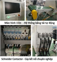 MÁY CẮT KHUYẾT TẬT VẠCH PHẤN TỰ ĐỘNG FULL LINE (4 bộ đẩy phôi) 11002
