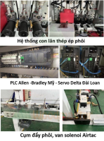 MÁY CẮT KHUYẾT TẬT VẠCH PHẤN TỰ ĐỘNG FULL LINE (4 bộ đẩy phôi) 11003