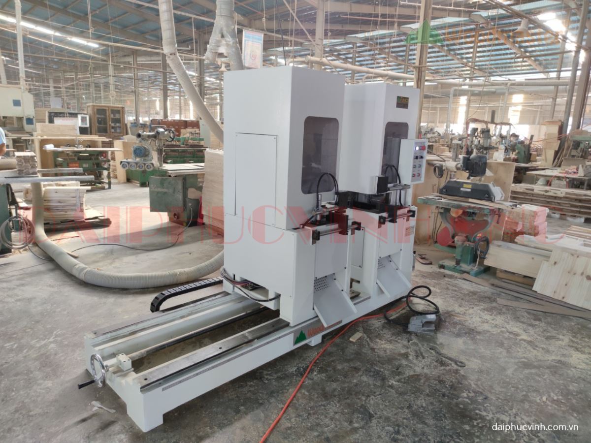 MÁY CẮT GÓC 90 độ 2 Đầu 8196