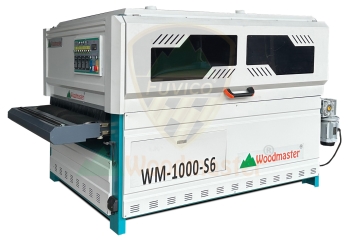 MÁY CHÀ NHÁM CHỔI THÙNG 6 TRỤC 1000MM