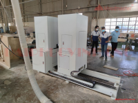 MÁY CẮT GÓC 90 độ 2 Đầu 8195