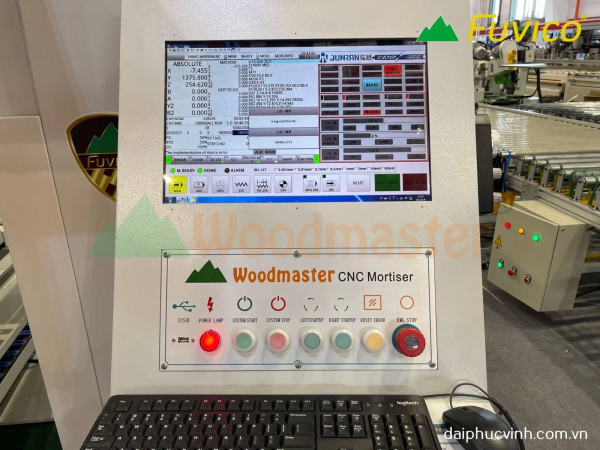 MÁY PHAY CNC 4 TRỤC 16 DAO KẸP XOAY 360 ĐỘ LÀM CHÂN BÀN GHẾ 9376