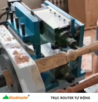 MÁY TIỆN CNC 2 TRỤC 1500MM + TRỤC ROUTER (tự động nạp phôi) 11018