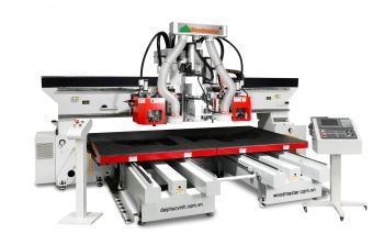 MÁY CNC TRUNG TÂM 2 BÀN 3 TRỤC THAY DAO TỰ ĐỘNG WM-2413-Plus-TC2-G