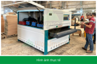 MÁY CHÀ NHÁM CHỔI THÙNG 6 TRỤC 1000MM 11088