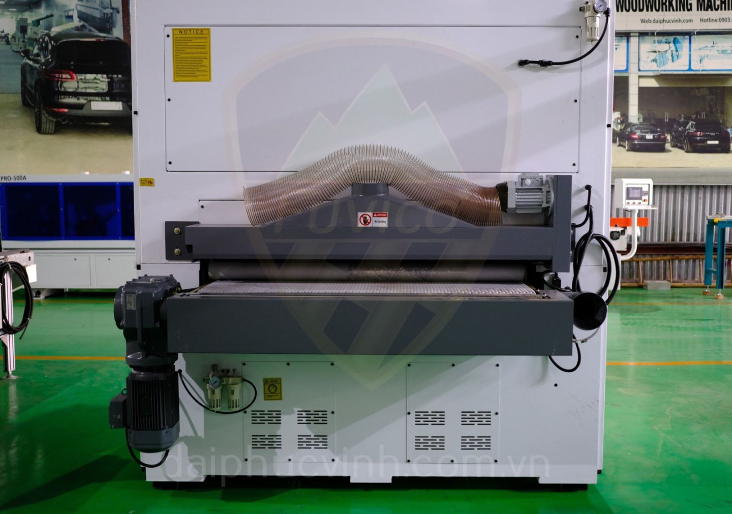 MÁY CHÀ NHÁM VENEER 2 TRỤC 1300mm TĂNG HIỆU SUẤT 11372