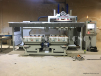 MÁY PHAY CNC 4 TRỤC 16 DAO KẸP XOAY 360 ĐỘ LÀM CHÂN BÀN GHẾ 7882