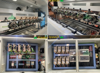 Máy phay khoan Cnc 8 trục 32 dao kẹp chống tâm xoay 360 độ WM-8x4CNC/JR 11310