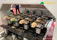 MÁY PHAY CNC 4 TRỤC 16 DAO KẸP XOAY 180 ĐỘ gia công 5 mặt phôi 9363