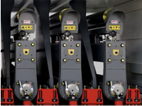 MÁY CHÀ NHÁM THÙNG 1300MM 3 TRỤC TRÒN 9148