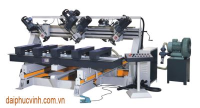 Máy V cắt 45 độ chuyên làm thùng loa, tủ
